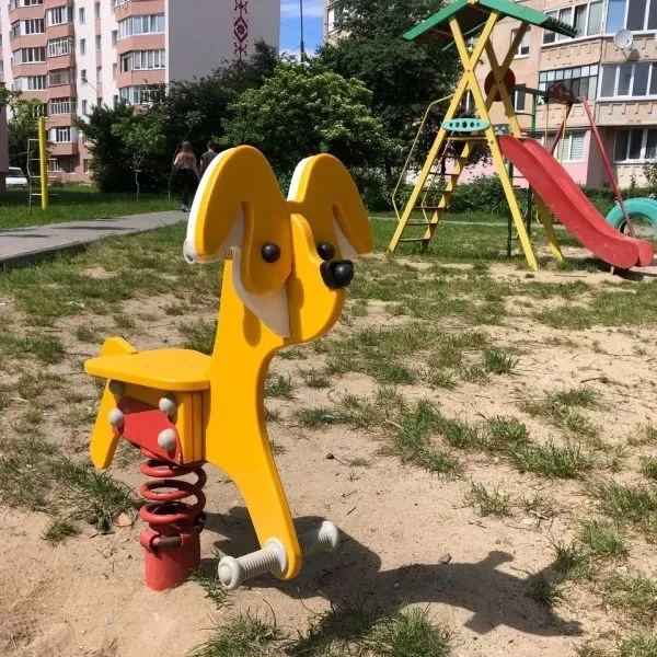 Гірка спуск гвинтова для дитячого майданчика, висота 200 см100