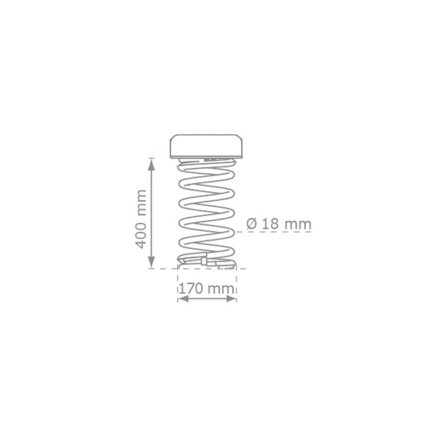 Качели Гнездо KBT Rosette 100 см для общественного пользования Красный4