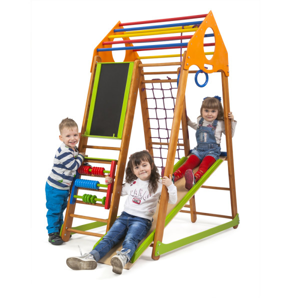 Дитячий спортивний комплекс «BabyWood Plus»9