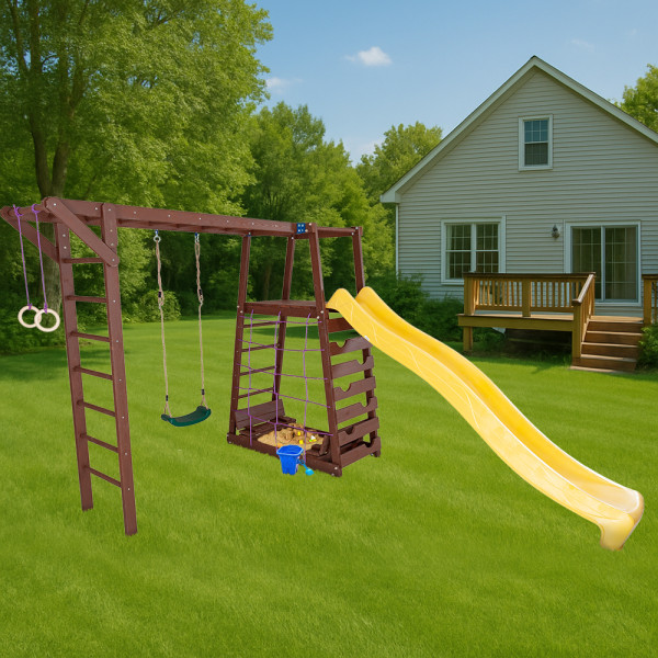 Спортивный комплекс для улицы «Акварелька - outdoor 4»10