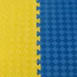 Мат EVА двухслойный. Синее-жолтый цвета0