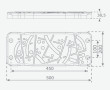 Большие качели-сиденья для детей KBT Curve XL3