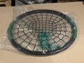 Дитячі гойдалки Гніздо OVAL NEW 108 x 83 см Зелено-чорний3