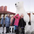 Білий Ведмедик Київ. Привітання. (Ціна з проїздом)8