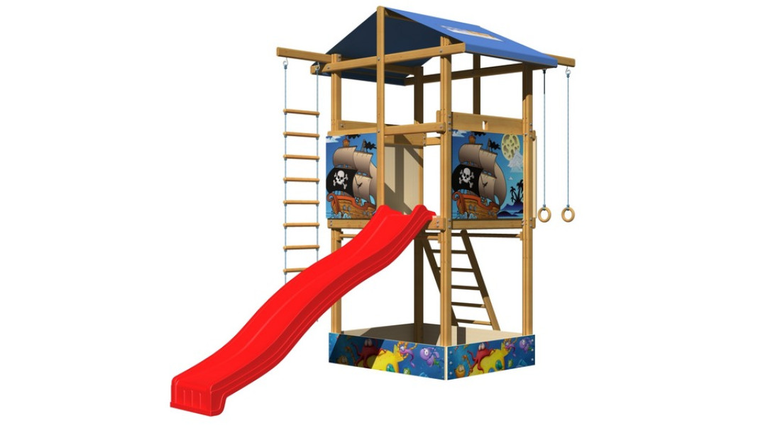 Дитячий дерев'яний майданчик "SportBaby 7"4