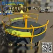 Карусель для детей с ОФМ М2 с лавочками3