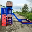 Детский деревянный игровой комплекс "Тарзан+песочница"4