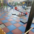 Монтаж резиновой плитки1