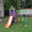 Дитячий  дерев'яний ігровий комплекс "Чемпіон"  фарбування4