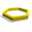 Песочница Шестигранка М1 (Малая)5