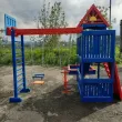 Детский деревянный игровой комплекс "Тарзан+песочница"5