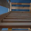 Підліткове двохповерхове ліжко лакове 80x190 см5