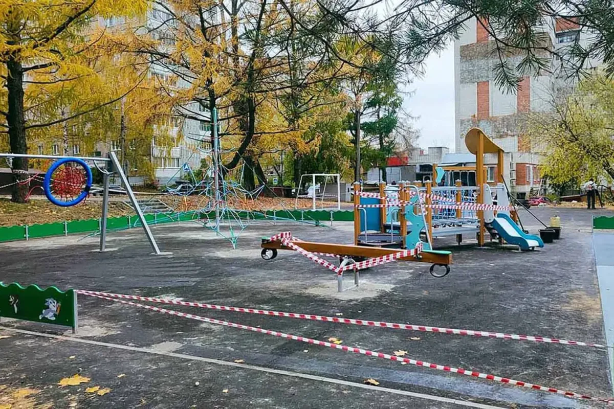 Капитальный ремонт детской площадки