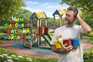 Чем красить детскую площадку: советы производителя