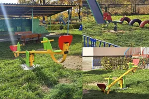 Ігрові гойдалки для ЗДО "Дивосвіт"